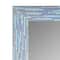 Head West Frameless Reeded Aqua/Blue2 Tiled Printed Wall Mirror - 23" x 30"